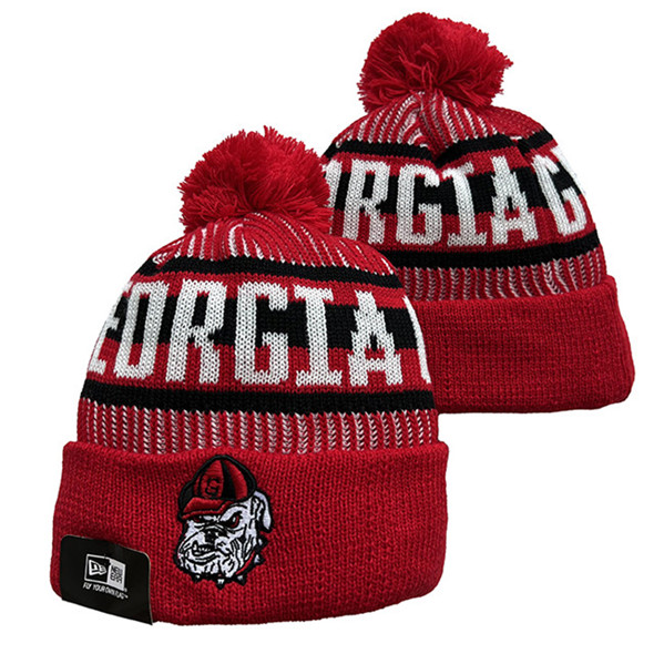 Georgia Bulldogs Knit Hats 005